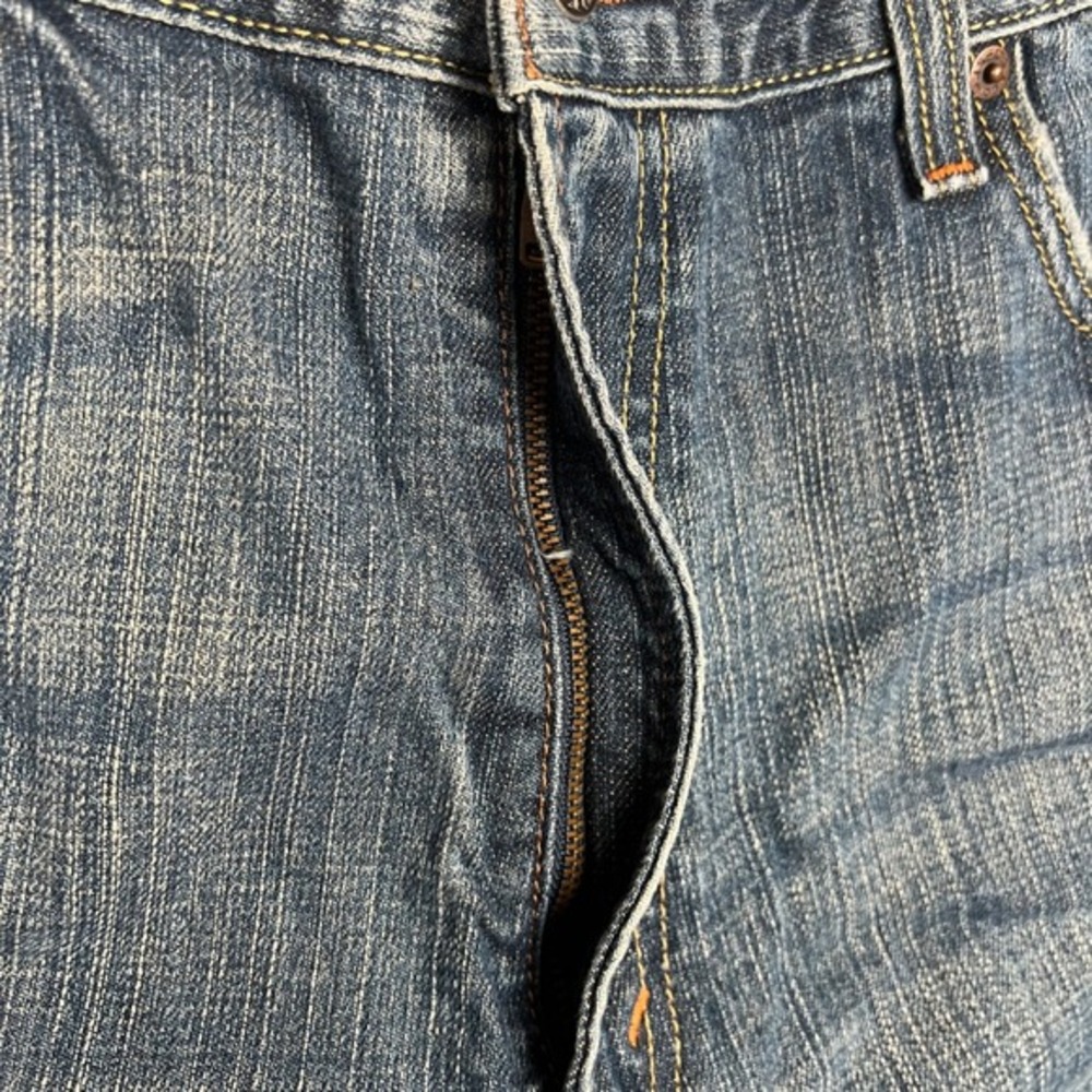 Levi Strauss 569 Loose Straight Jeans Mens W36 L30 Blue Denim - Picture 6 of 15